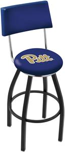 University of Pittsburgh Swivel Back Bar Stool