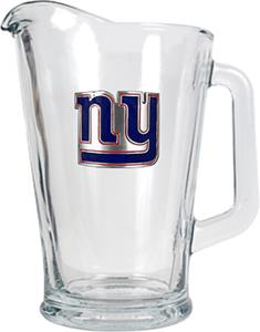 NFL New York Giants 1/2 Gallon Glass Pitcher