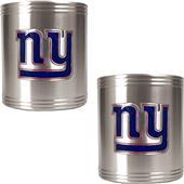 NFL New York Giants Stainless Steel Can Holders