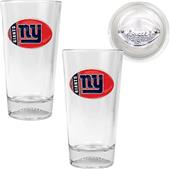 NFL New York Giants 2 Piece Pint Glass Set