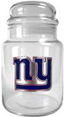 NFL New York Giants Glass Candy Jar