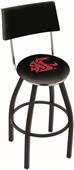Washington State University Swivel Back Bar Stool