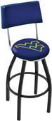 West Virginia University Swivel Back Bar Stool