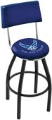 United States Air Force Swivel Back Bar Stool