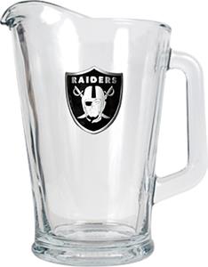 NFL Oakland Raiders 1/2 Gallon Glass Pitcher