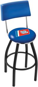 United States Coast Guard Swivel Back Bar Stool