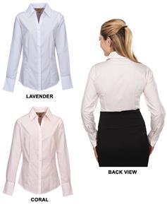 TRI MOUNTAIN Rossmoore Women's Striped Dress Shirt