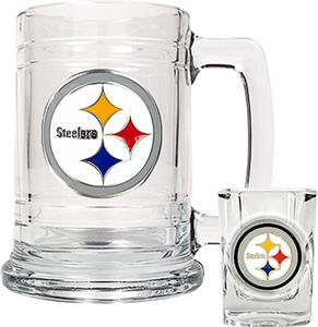 NFL Pittsburgh Steelers Boilermaker Gift Set