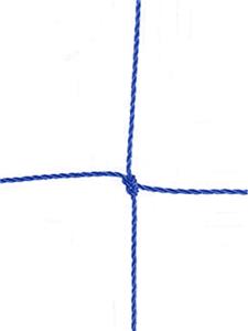 All Goals 6'6"x12'x0'x6' 3mm Twisted Soccer Nets