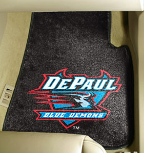 Fan Mats DePaul University Carpet Car Mats