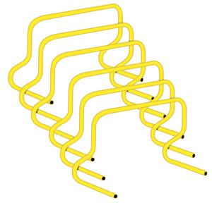 All Goals Soccer Training Hurdles - Set of 6