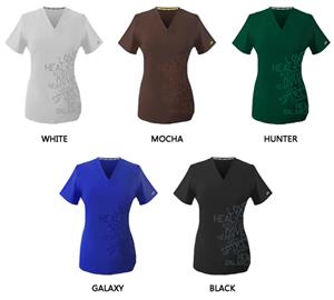New Balance Healthcare Word Scrub Tops