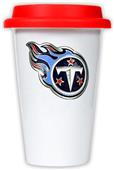 NFL Tennessee Titans Ceramic Cup with Red Lid