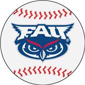 Fan Mats Florida Atlantic University Baseball Mat Fan Mats Florida Atlantic University Baseball Mat