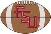 Fan Mats Florida State FSU Logo Football Mat Fan Mats Florida State FSU Logo Football Mat