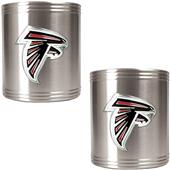 NFL Atlanta Falcons Stainless Steel Can Holders