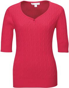 TRI MOUNTAIN Layla Women's Short Sleeve Sweater