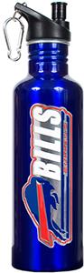 NFL Buffalo Bills Blue Stainless Water Bottle