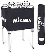 Mikasa Collapsible Classic 24 Ball Volleyball Cart Mikasa Collapsible Classic 24 Ball Volleyball Cart