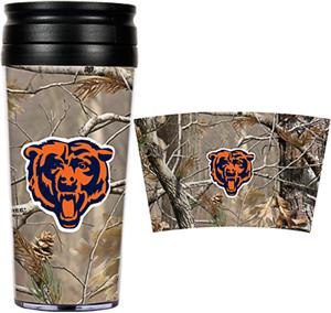NFL Chicago Bears 16oz Realtree Travel Tumbler