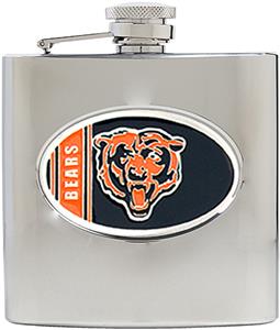 NFL Chicago Bears 6oz Stainless Steel Flask
