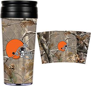 NFL Cleveland Browns 16oz Realtree Travel Tumbler