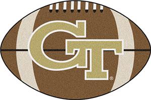 Fan Mats Georgia Tech Football Mat