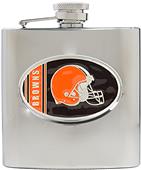 NFL Cleveland Browns 6oz Stainless Steel Flask