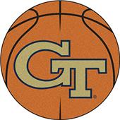Fan Mats Georgia Tech Basketball Mat Fan Mats Georgia Tech Basketball Mat