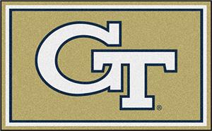 Fan Mats Georgia Tech 4x6 Rug