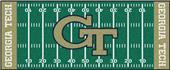 Fan Mats Georgia Tech Football Field Runner Fan Mats Georgia Tech Football Field Runner