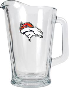 NFL Denver Broncos 1/2 Gallon Glass Pitcher