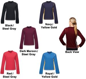 TRI MOUNTAIN Lady Sidewinder Mesh Crewneck Shirt