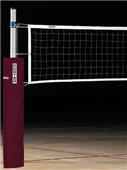 Porter Economy Steel Volleyball Standards w/ Pads Porter Economy Steel Volleyball Standards w/ Pads