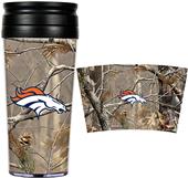 NFL Denver Broncos 16oz Realtree Travel Tumbler