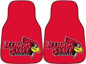 Fan Mats Illinois State Univ Carpet Car Mats (set) Fan Mats Illinois State Univ Carpet Car Mats (set)