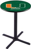 University of Miami FL Pub Table X Style Base University of Miami FL Pub Table X Style Base
