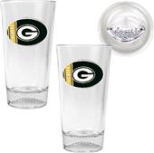NFL Green Bay Packers 2 Piece Pint Glass Set