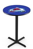 Colorado Avalanche NHL Pub Table X Style Base Colorado Avalanche NHL Pub Table X Style Base