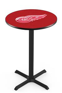 Detroit Red Wings NHL Pub Table X Style Base
