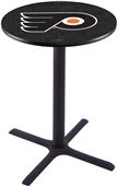 Philadelphia Flyers NHL Blk Pub Table X Style Base Philadelphia Flyers NHL Blk Pub Table X Style Base
