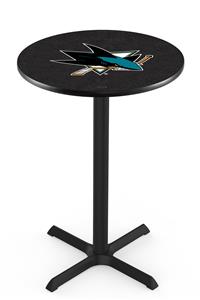 San Jose Sharks NHL Pub Table X Style Base