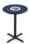 Winnipeg Jets NHL Pub Table X Style Base Winnipeg Jets NHL Pub Table X Style Base