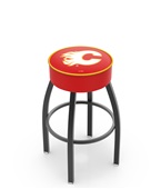 Calgary Flames NHL Blk or Chrome Bar Stool Calgary Flames NHL Blk or Chrome Bar Stool