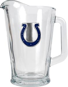 NFL Indianapolis Colts 1/2 Gallon Glass Pitcher