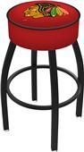 Chicago Blackhawks Blk NHL Blk or Chrome Bar Stool