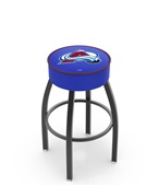 Colorado Avalanche NHL Blk or Chrome Bar Stool Colorado Avalanche NHL Blk or Chrome Bar Stool