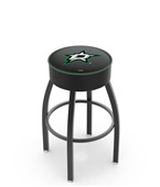 Dallas Stars NHL Blk or Chrome Bar Stool Dallas Stars NHL Blk or Chrome Bar Stool