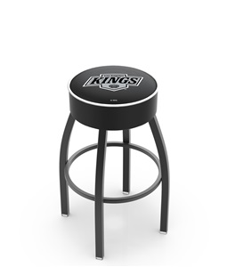 Los Angeles Kings NHL Blk or Chrome Bar Stool