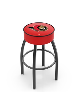 Ottawa Senators NHL Blk or Chrome Bar Stool